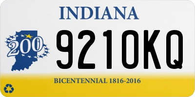 IN license plate 921OKQ