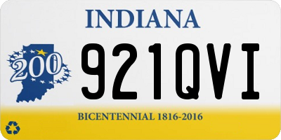 IN license plate 921QVI