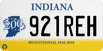 IN license plate 921REH