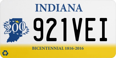 IN license plate 921VEI