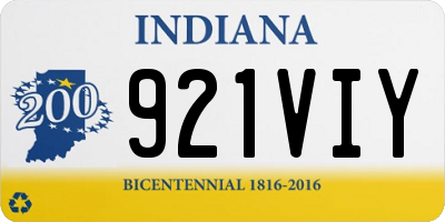 IN license plate 921VIY