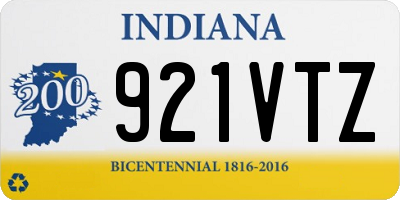 IN license plate 921VTZ