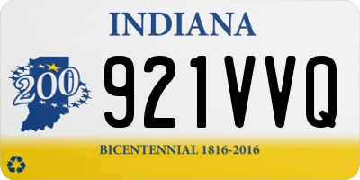 IN license plate 921VVQ
