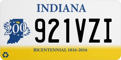 IN license plate 921VZI