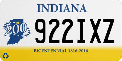 IN license plate 922IXZ