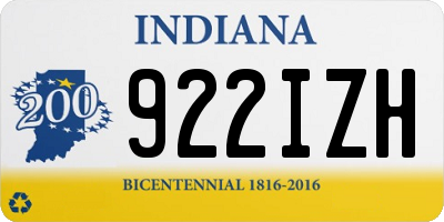 IN license plate 922IZH