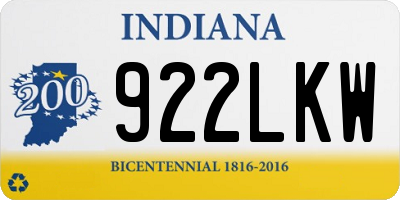IN license plate 922LKW