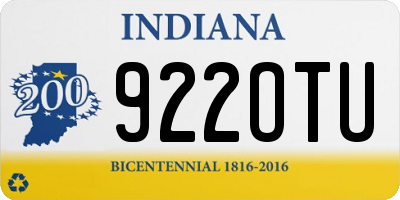 IN license plate 922OTU