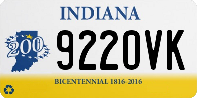 IN license plate 922OVK
