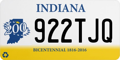 IN license plate 922TJQ