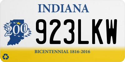 IN license plate 923LKW