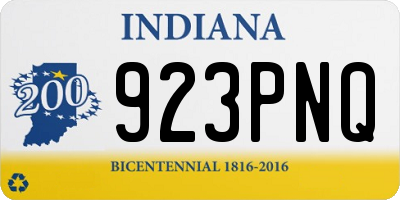 IN license plate 923PNQ
