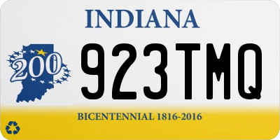 IN license plate 923TMQ