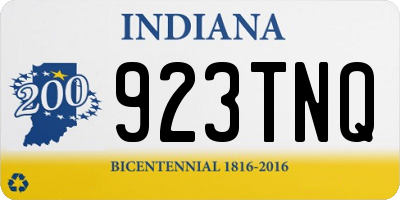 IN license plate 923TNQ