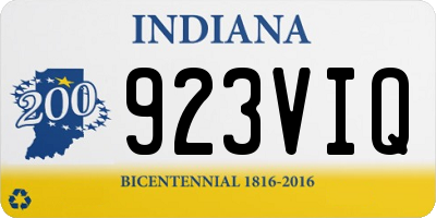 IN license plate 923VIQ