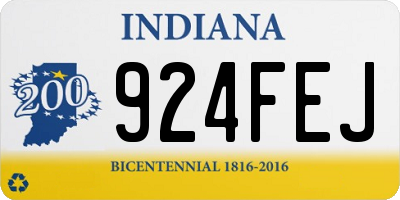 IN license plate 924FEJ