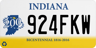 IN license plate 924FKW