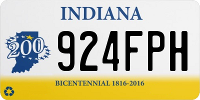 IN license plate 924FPH