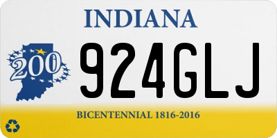 IN license plate 924GLJ