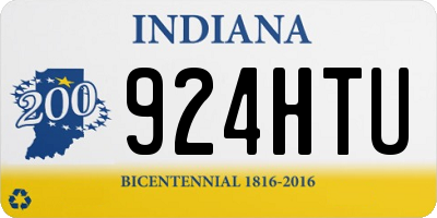 IN license plate 924HTU