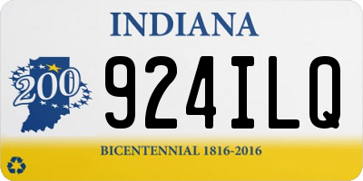 IN license plate 924ILQ