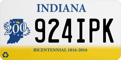 IN license plate 924IPK