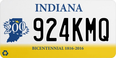 IN license plate 924KMQ