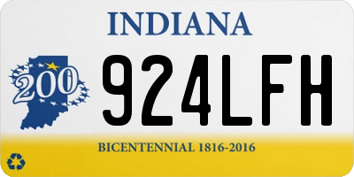 IN license plate 924LFH