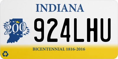 IN license plate 924LHU