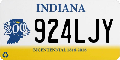 IN license plate 924LJY