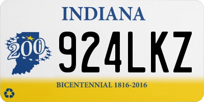 IN license plate 924LKZ