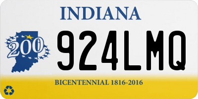 IN license plate 924LMQ