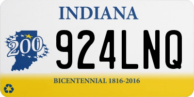 IN license plate 924LNQ
