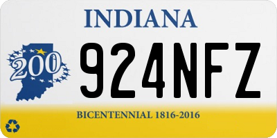 IN license plate 924NFZ