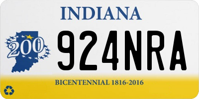 IN license plate 924NRA