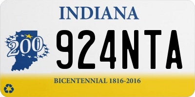 IN license plate 924NTA