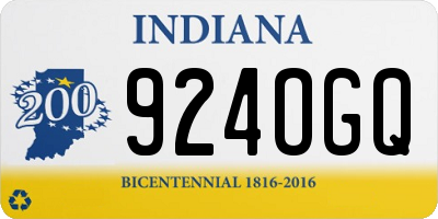 IN license plate 924OGQ