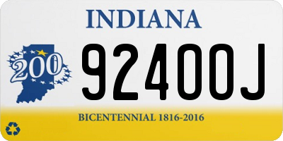 IN license plate 924OOJ