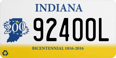 IN license plate 924OOL