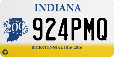 IN license plate 924PMQ