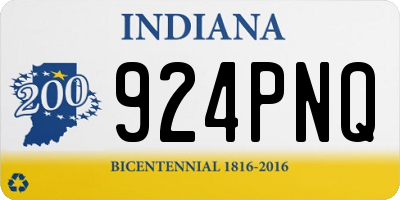 IN license plate 924PNQ