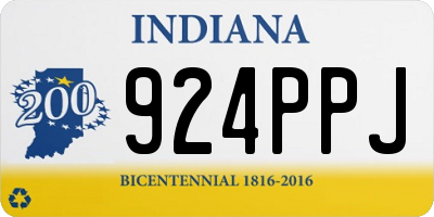 IN license plate 924PPJ