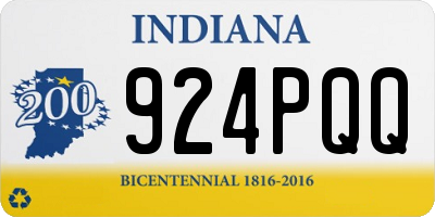 IN license plate 924PQQ