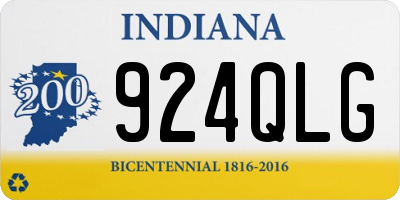 IN license plate 924QLG