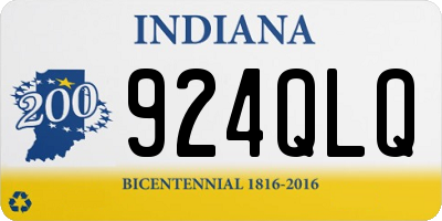IN license plate 924QLQ