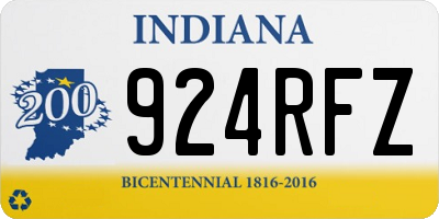 IN license plate 924RFZ