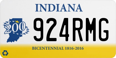 IN license plate 924RMG