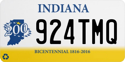 IN license plate 924TMQ