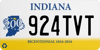 IN license plate 924TVT