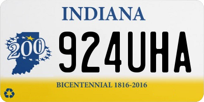 IN license plate 924UHA